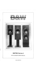 Bowers & Wilkins Matrix 1 S2-Service-manual-ADNA 